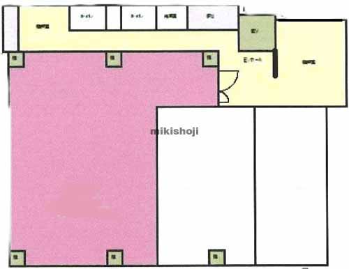 小田原市のそびそ二宮ビル 平面1
