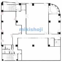 横須賀市のりそな銀行横須賀支店ビル 平面1