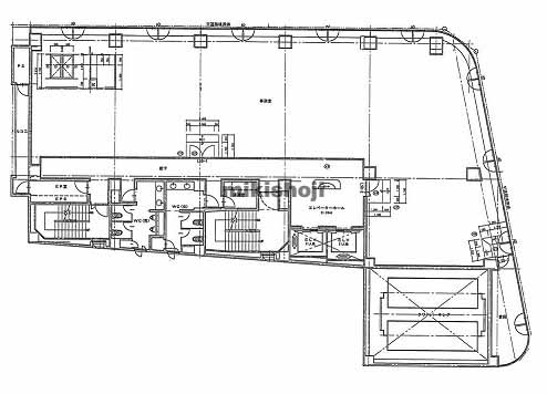 名駅・那古野の名駅錦橋ビル 平面1