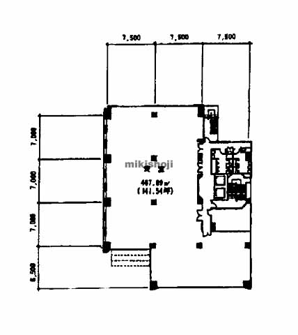 清風ビル 平面1
