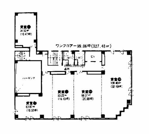 丸の内・錦のＭＳ桜通 平面1