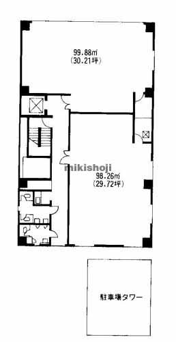 エフエムビル 平面1