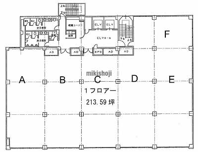 東区その他の中産連ビル新館 平面1
