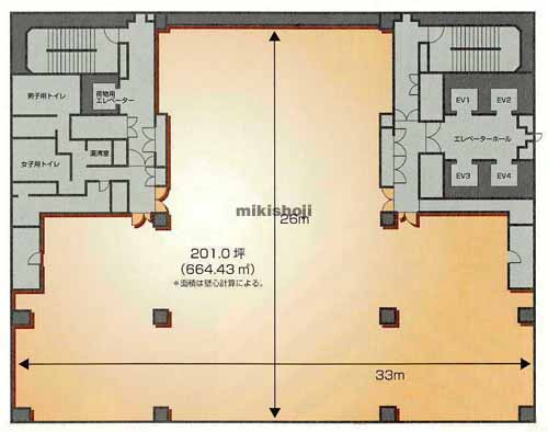テレピアビル 平面1