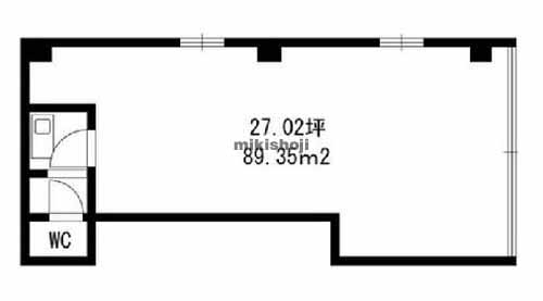 名駅川島ビル 平面1