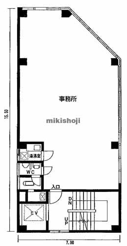 栄の永楽ビル 平面1