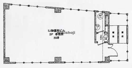 昭和区全域のＩＵ御器所ビル 平面1