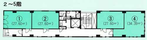 伏見ポイントビル 平面1