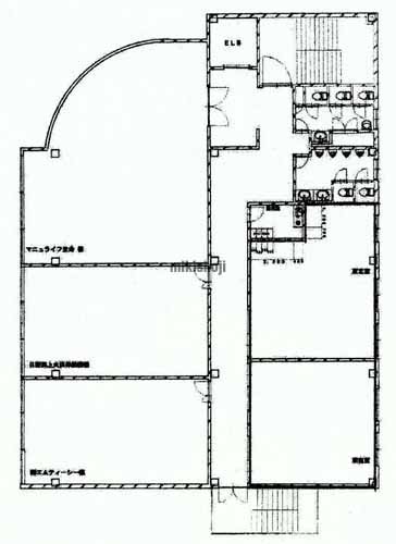 半田市全域の半田名鉄南館 平面1