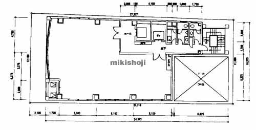 清原名古屋ビル 平面1