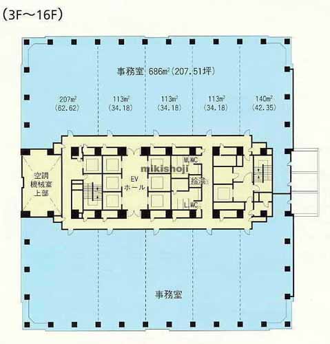 静岡市全域のサウスポット静岡 平面1