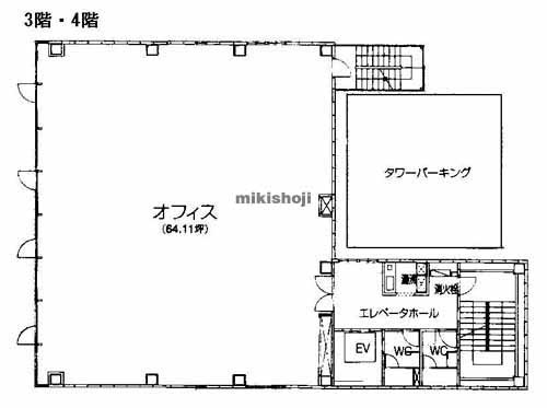 中区その他のＮＫＣビル 平面1