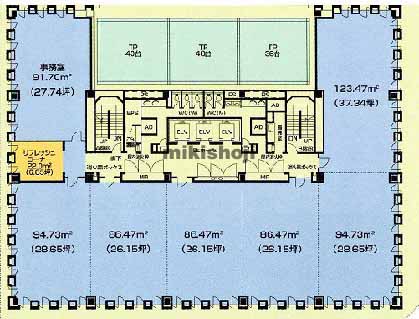 長野市全域の長栄長野東口ビル 平面1