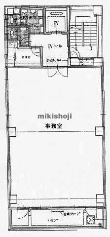 三弘ビル 平面1