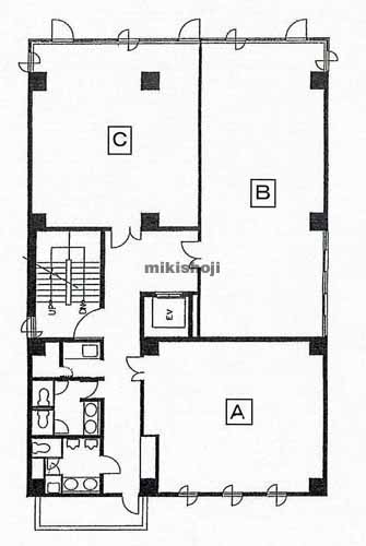 松本市全域の有和ビル 平面1