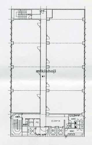 昭和ビル（松本駅前） 平面1