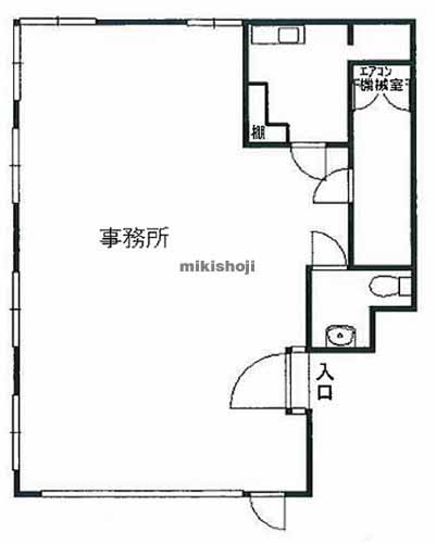 南区全域の第二吉田ビル 平面1