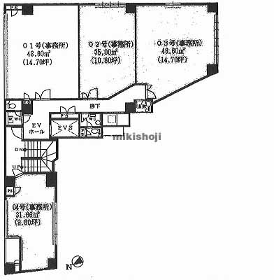 イマージュ池下 平面1
