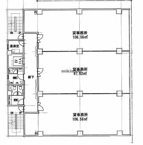 安城市全域の(仮称)ＴＯＳＨＯ－ＢＬＤＧ安城 平面1
