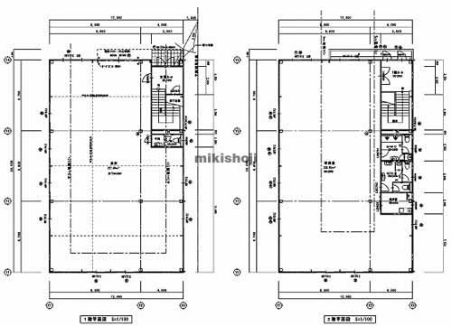 名東区全域の名東区一社二丁目倉庫付事務所 平面1