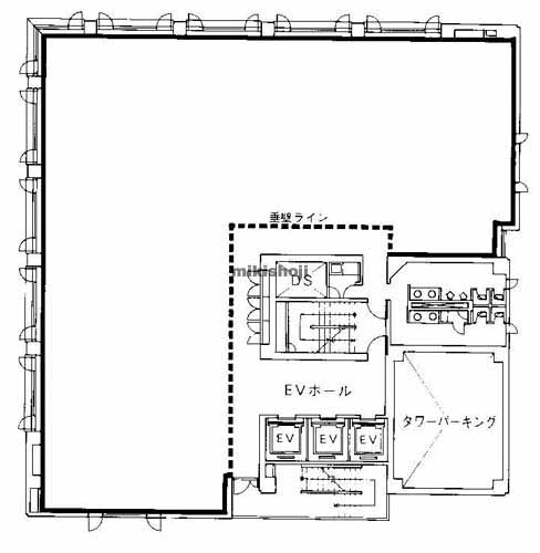幸田ビル 平面1