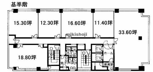 ＡＲＣＡ梅田ビル 平面1