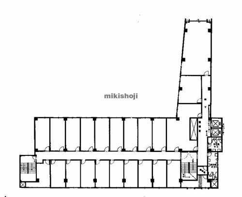 土佐堀・京町堀・西本町の西本町新興産ビル 平面1