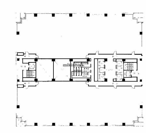 肥後橋シミズビル 平面1