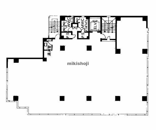京町堀センタービルディング 平面1