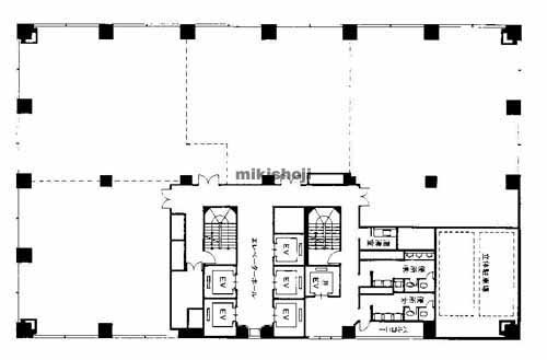西区他のなにわ筋ＳＩＡビル 平面1