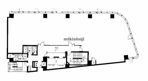 土佐堀・京町堀・西本町のＳＫＫビル 平面1
