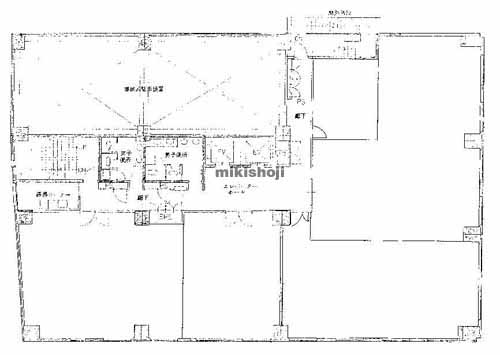 土佐堀・京町堀・西本町の肥後橋レックスビル 平面1