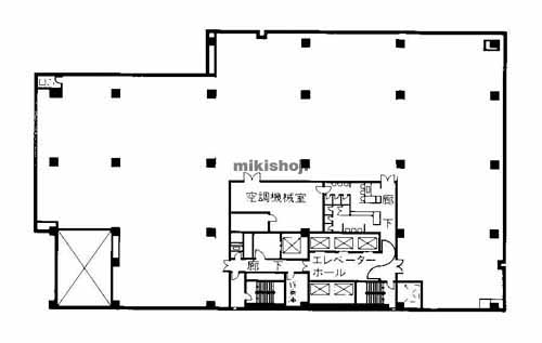 心斎橋・島之内のＡ－ＰＬＡＣＥ心斎橋 平面1