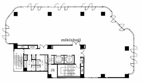 心斎橋・島之内の第一住建東心斎橋ビル 平面1