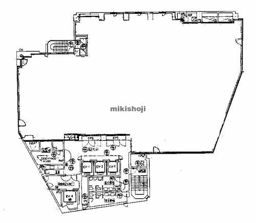 難波御堂筋センタービル 平面1