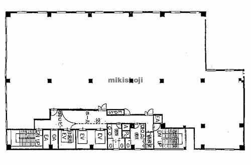 南船場の辰野心斎橋ビル 平面1