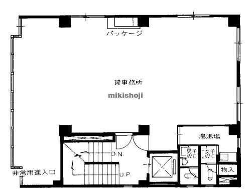 北浜～淡路町のＥＳＴビル 平面1