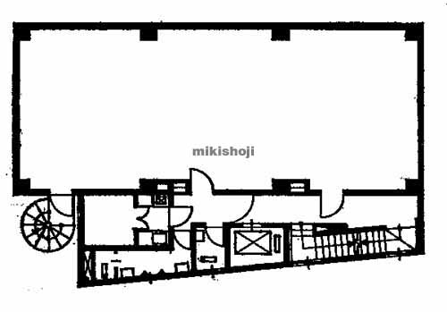 東中島・西淡路の俵ビル 平面1