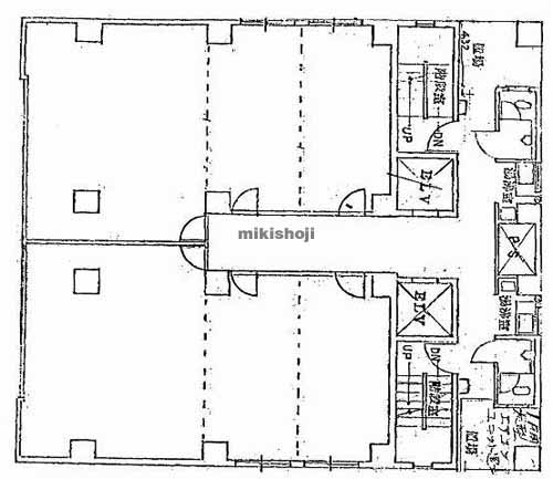 北浜～淡路町の弘栄ビル 平面1