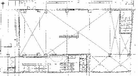 芝田・茶屋町・大深町の備後屋ビル 平面1