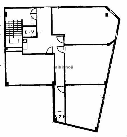 西淀川区の拓工建設ビル 平面1