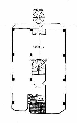 東住吉区の中野ＴＹビル 平面1