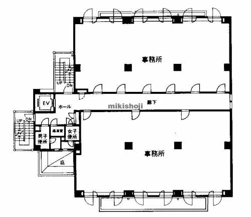 淀川区他のミツフ第２ビル 平面1