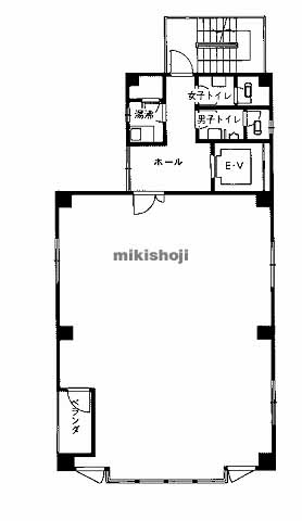 天王寺区他の上本町ＩＢＰタワー 平面1