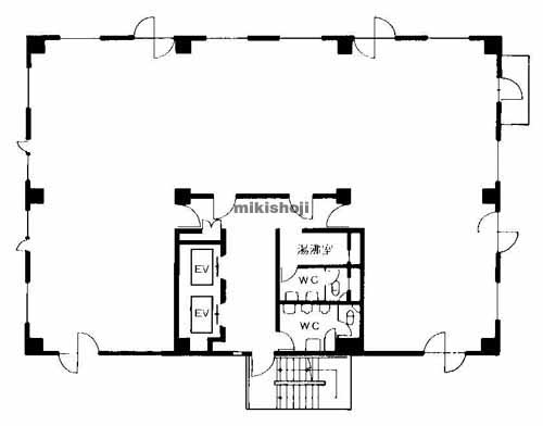 東中島・西淡路の新大阪ビル東館 平面1