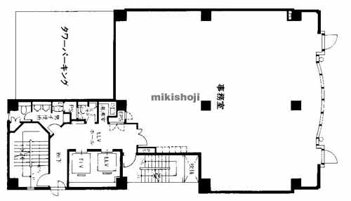 ユタカビル 平面1