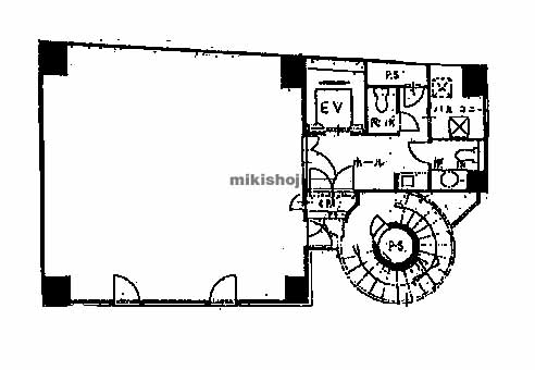 日宝淀屋橋ビル 平面1