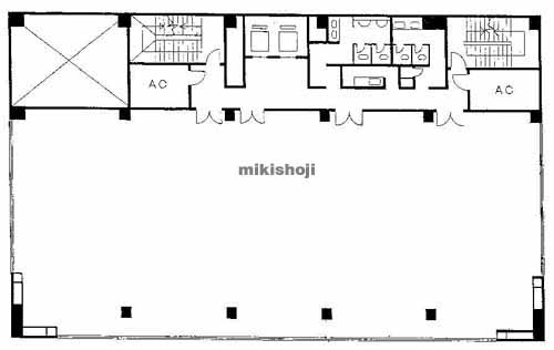 福島区他のＯＵＧ野田ビル 平面1