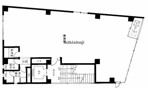 湊町・元町・難波中・日本橋・敷津の辻村ビル 平面1