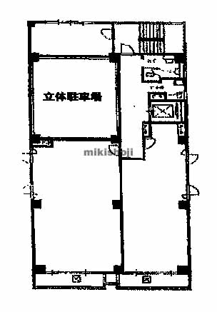 安堂寺第１７松屋ビル 平面1